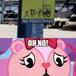 WHAT THE???? | OH NO! | image tagged in sad giggles htf,funny,memes,stupid signs,fails,gifs | made w/ Imgflip meme maker