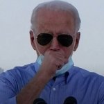 Coughy mask removing  Joe Biden meme
