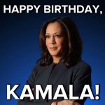 Happy birthday Kamala Harris