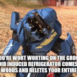 Elite | WHEN YOU'RE WORT WORTING ON THE GROUND AND SOME STEROID INDUCED REFRIGERATOR COMES BARRELING OUT OF THE WOODS AND DELETES YOUR ENTIRE BLOODLINE | image tagged in elite,funny | made w/ Imgflip meme maker