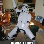 Star Wars Fan | WHOA, I JUST WATCHED STAR WARS 9! | image tagged in star wars fan | made w/ Imgflip meme maker