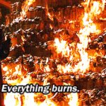 Everything burns template