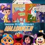 Abby Hatcher Forever/Sesame Street Forever Halloween meme