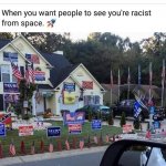 Racist from space meme