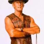 Daily Bad Dad Joke Oct 22 2020 | WHAT DO YOU CALL A BOOMERANG THAT DOESNT WORK? A STICK. | image tagged in crocodile dundee | made w/ Imgflip meme maker