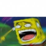 Laughing spongebob meme
