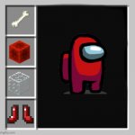 how to make the impostor | image tagged in minecraft armor setup,among us | made w/ Imgflip meme maker