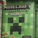 Minecraft Cereal.