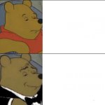Winnie the Pooh tuxedo meme