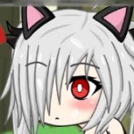 Gacha studio white hair love neko student