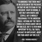 Teddy Roosevelt quote press freedom meme
