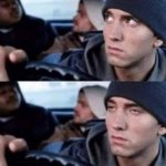Eminem eye roll meme