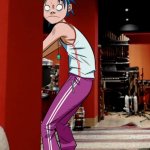 2D being sneaky