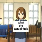 K-On! what the actual fuck