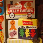 Jelly babies at museum