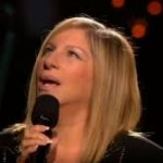 barbara streisand looking up