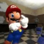 mario middle finger GIF Template
