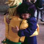 Tiny Josuke and DIO