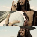 Jack Sparrow Licks Rock