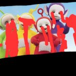 Possessedtubbies Bye-Bye (Teletubbies Possession Death Screen) | image tagged in teletubbies | made w/ Imgflip meme maker