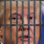 Trump prison bars meme