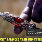 Thanos Perfectly Balanced | GETTING THE SAME AMOUNT EXCEPT IN COMMENTS; PERFECTLY  BALANCED AS ALL THINGS SHOULD BE | image tagged in thanos perfectly balanced | made w/ Imgflip meme maker