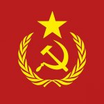 Communist flag meme