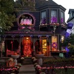 Haunted Halloween house
