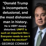 George Conway quote meme