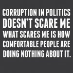 Corruption in politics meme