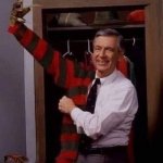 Mr Rogers sweater | AH OHHH; WRONG  SWEATER ! | image tagged in ah ohhhh,fun,lordofmidgets,mrrogers | made w/ Imgflip meme maker