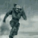 Me when I run from Area 51 meme