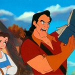 Gaston reading