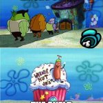 Weenie hit Jr vs Salty Spitoon | POLUS MAP AMONG US MAP; THE SKELD MAP IN AMONG US | image tagged in weenie hit jr vs salty spitoon | made w/ Imgflip meme maker