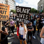 BLM protest face masks