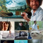 R.I.P, you willl always be miseed | happy birthday mr bob ross | image tagged in party like a ross happy birthday | made w/ Imgflip meme maker