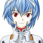 Rei, phrasing! | PREPARE YOUR INSTRUMENT; IT IS TIME TO PERFORM | image tagged in fingersmile rei,rei ayanami,neon genesis evangelion,music,performance,phrasing | made w/ Imgflip meme maker