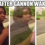 Peace Out Parnell | LINK AFTER GANNON WAKES UP | image tagged in peace out parnell | made w/ Imgflip meme maker