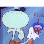 squidward clown