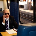 Joe Biden Amtrak meme