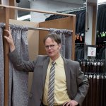 Dwight at suit warehouse