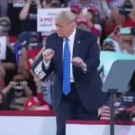 Trump dancing GIF Template