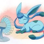 Glaceon chilling