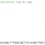 haha mookie betts i'm better than you