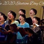 2020 triggered liberal trump election day choir