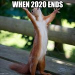 finally | WHEN 2020 ENDS | image tagged in finally | made w/ Imgflip meme maker