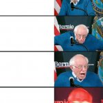 Bernie 4 stage meme