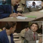 Mr Bean Copying | ASSASSIN CREED VALHALLA | image tagged in mr bean copying | made w/ Imgflip meme maker