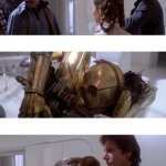 Trouble with your x (Lando - Star Wars) meme