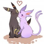 Umbreon X Espeon meme